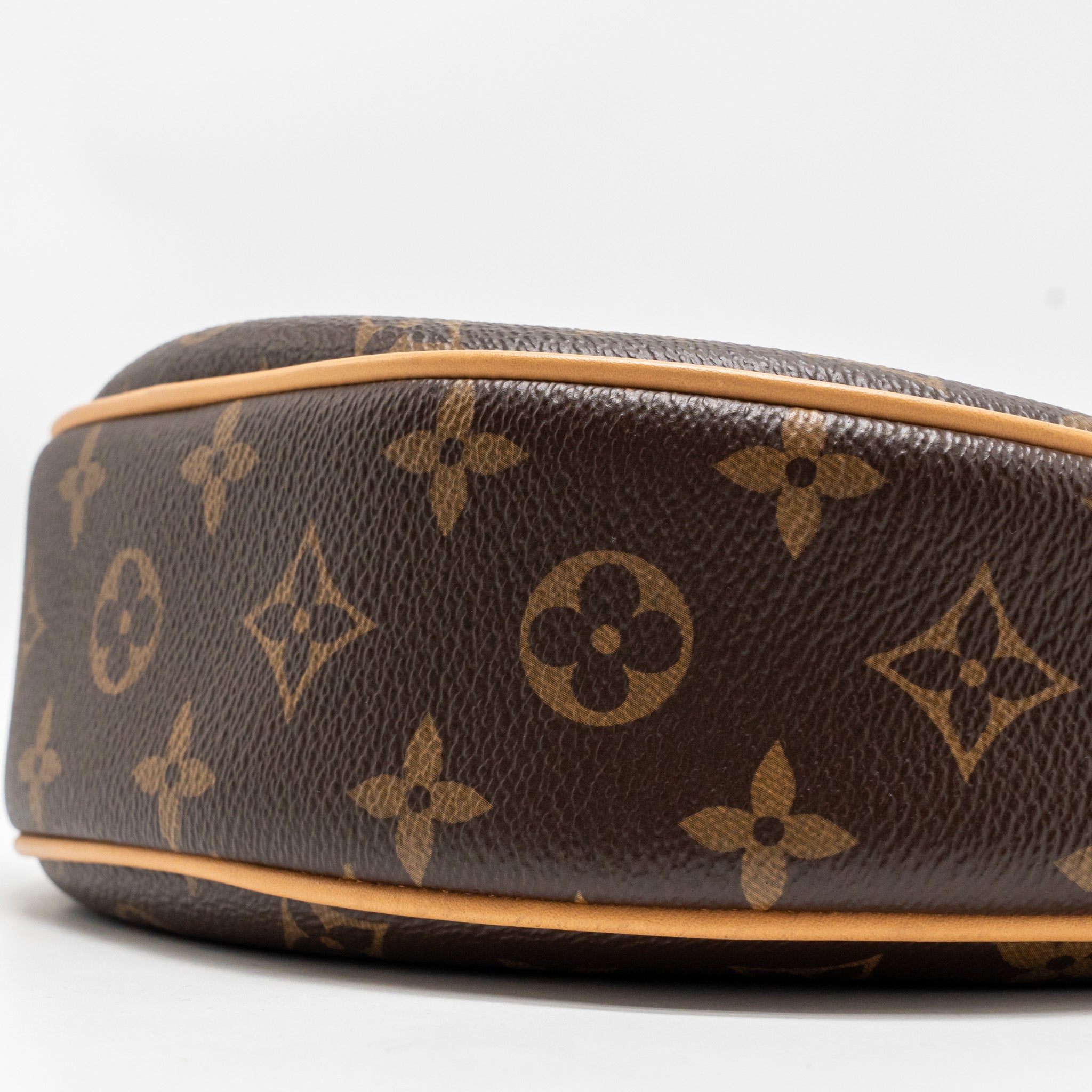 LOUIS VUITTON HALF-MOON LOOP BAGUETTE MONOGRAM CANVAS GHW