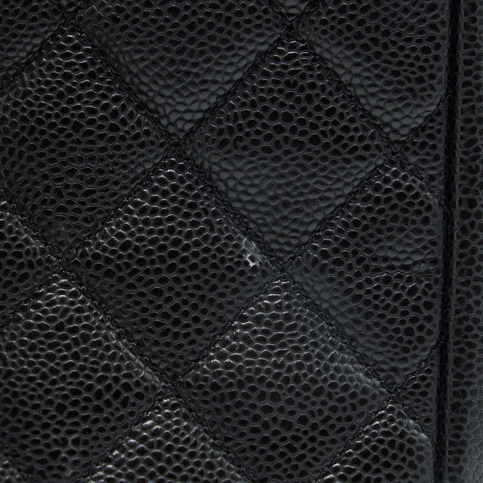 CHANEL GRAND SHOPPING TOTE CAVIAR BLACK GHW