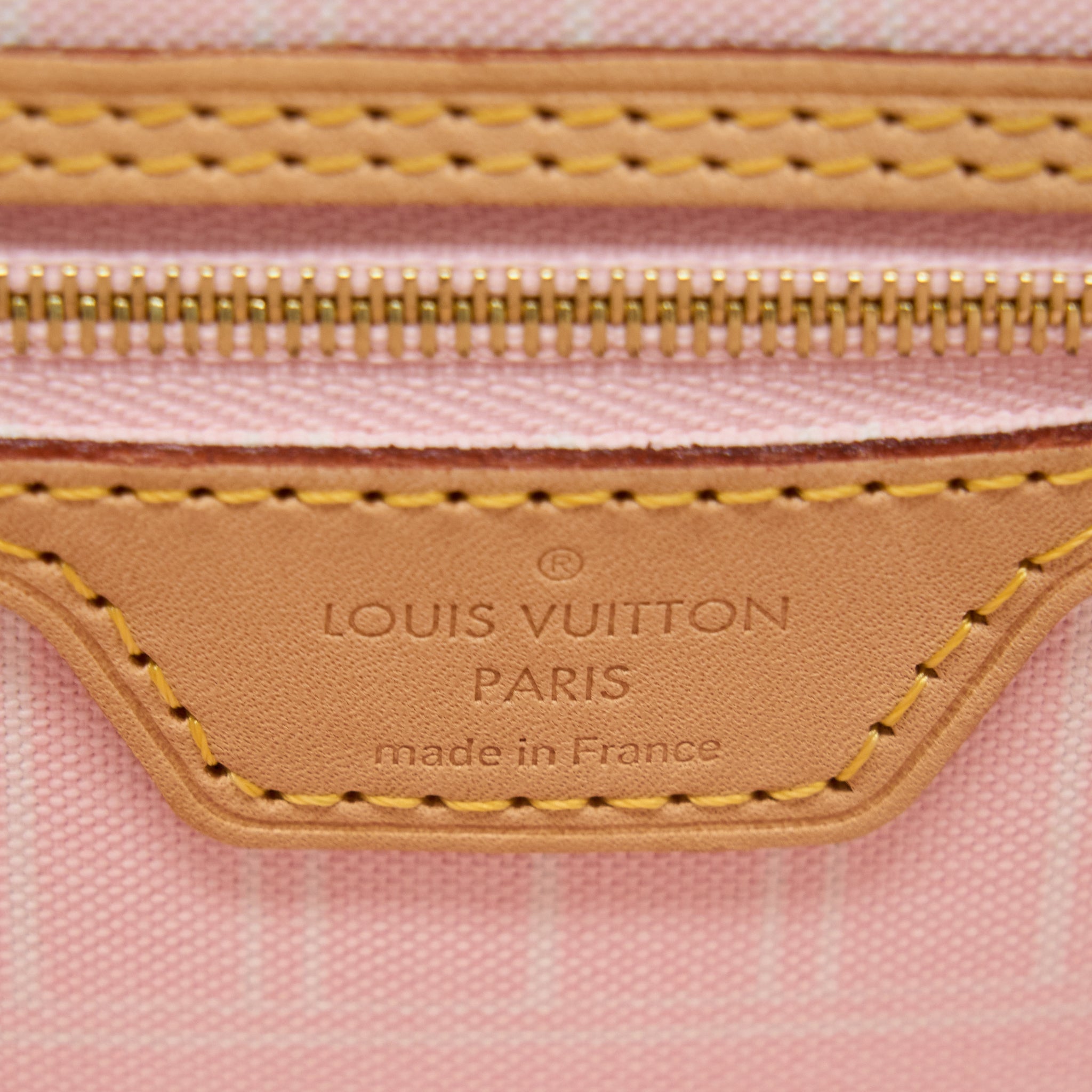 LOUIS VUITTON NEVERFULL MM BY THE POOL OMBRÉ ROSE GHW