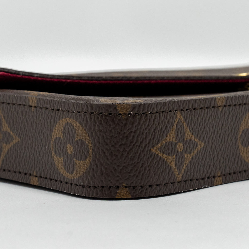 LOUIS VUITTON FELICIE POCHETTE MONOGRAM CANVAS GHW
