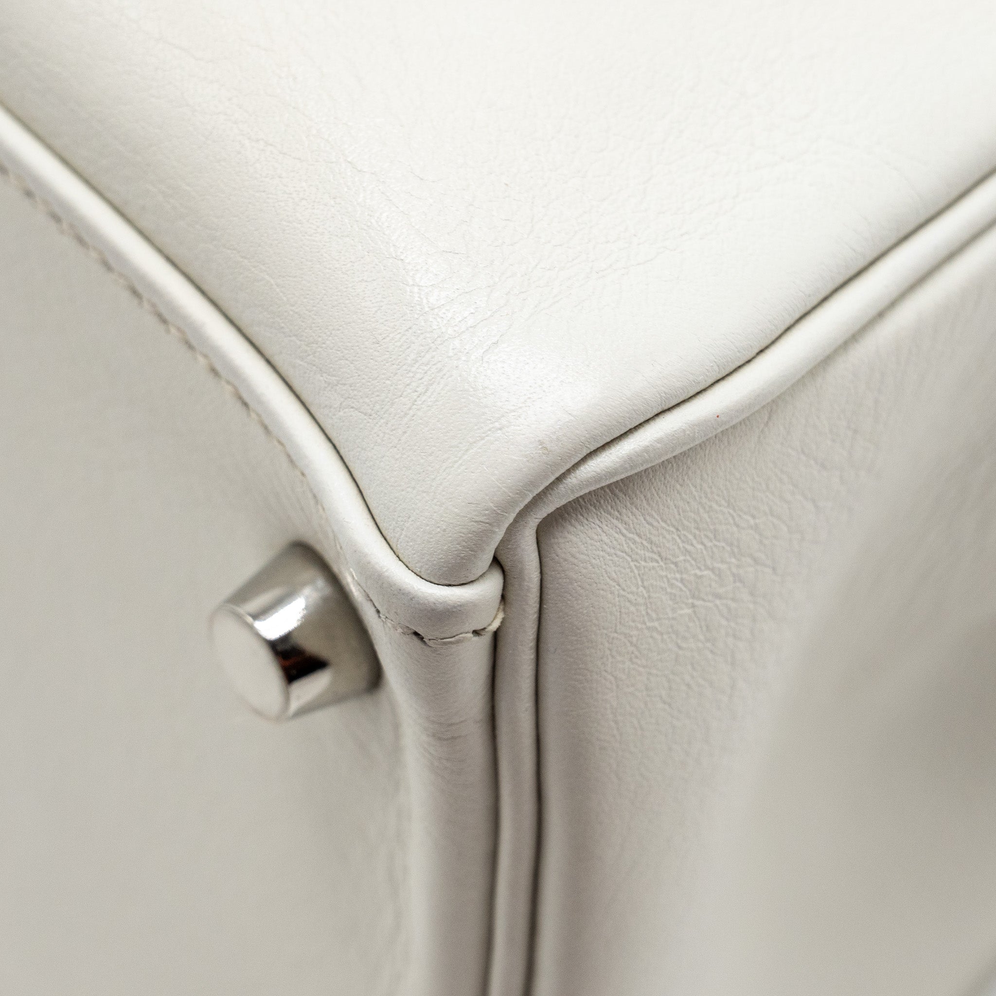 HERMES KELLY 28 EVERCOLOR BLANC SHW