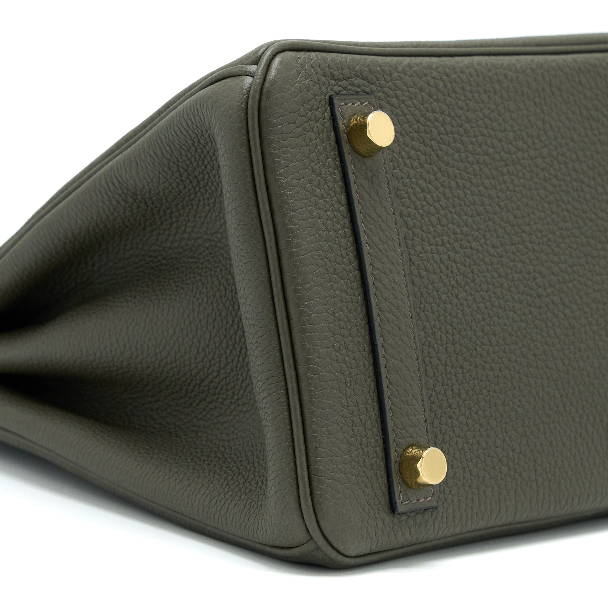 HERMES BIRKIN 25 TOGO C6 VERT DE GRIS GHW