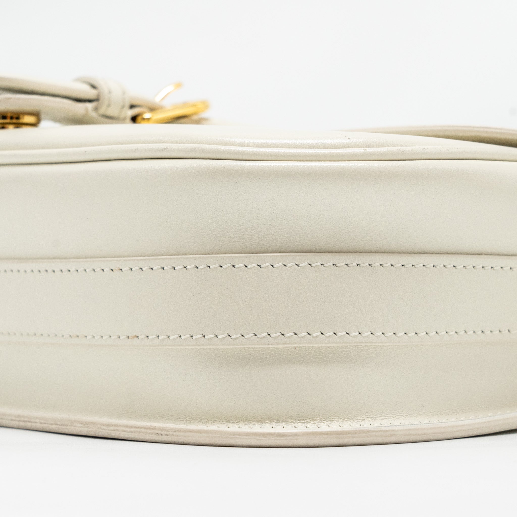 DIOR MEDIUM DIOR BOBBY BAG CALFSKIN WHITE GHW