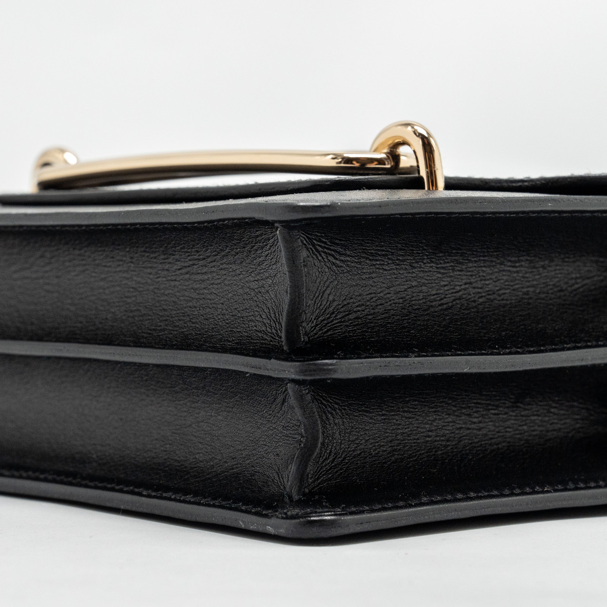 HERMES MINI ROULIS EVERGRAIN BLACK LGHW
