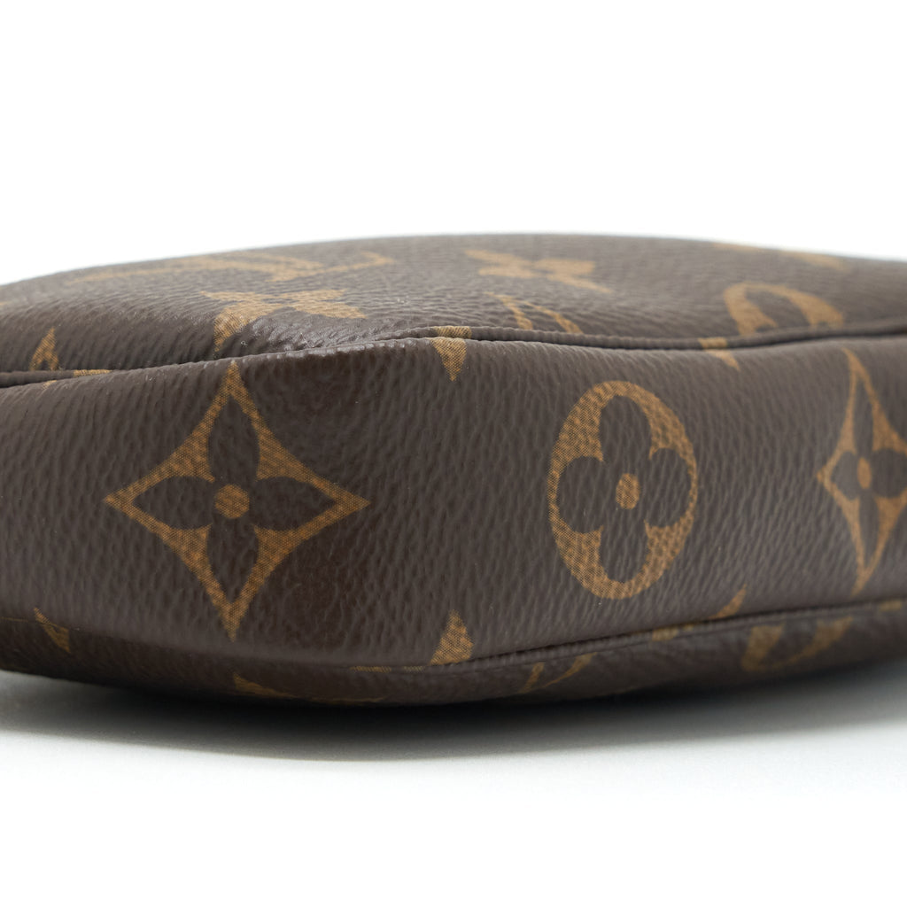 LOUIS VUITTON MINI POCHETTE MONOGRAM CANVAS GHW