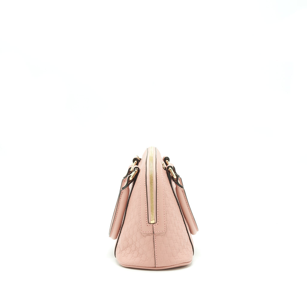 GUCCI TOP HANDLE TOTE BAG LIGHT PINK LGHW