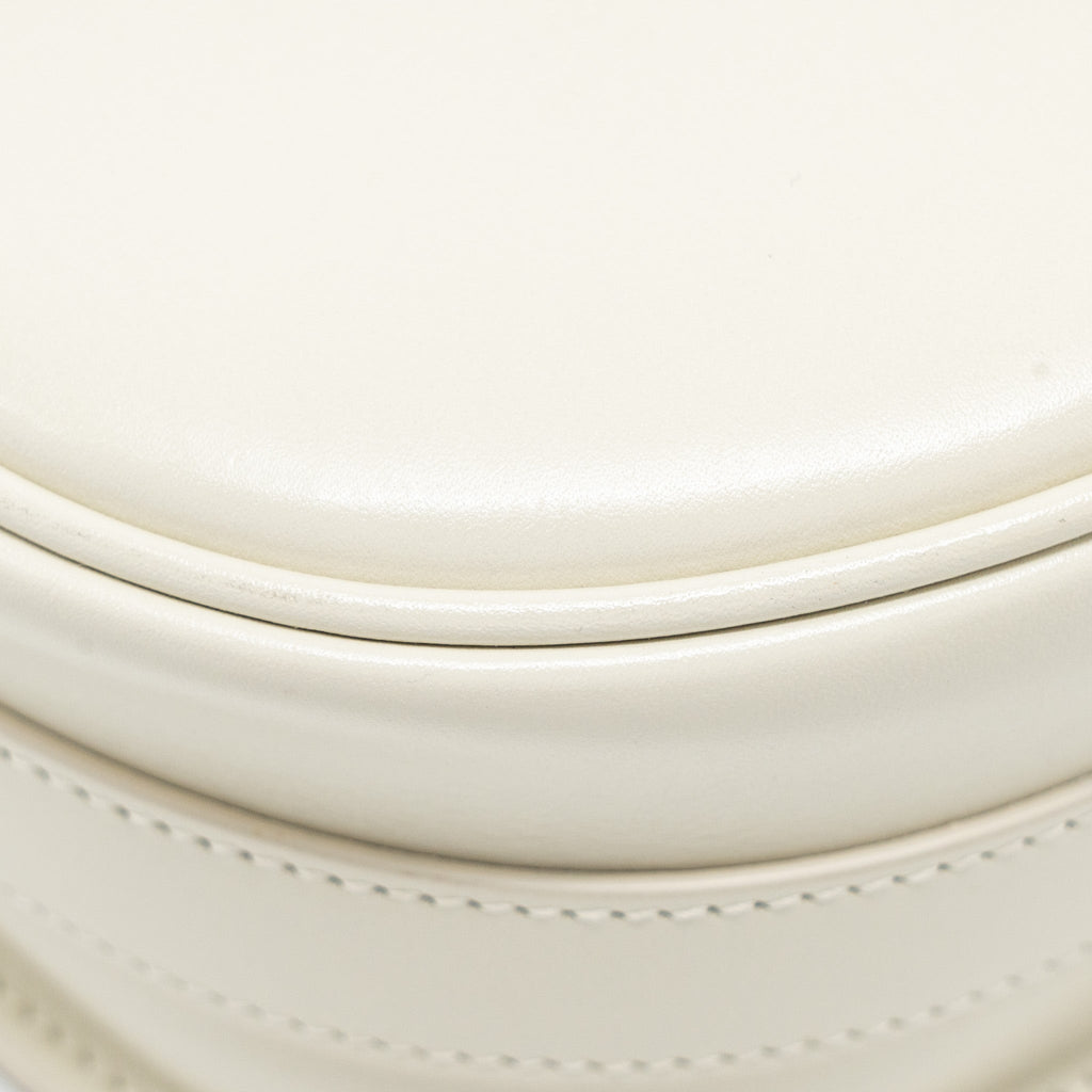 DIOR MEDIUM DIOR BOBBY BAG CALFSKIN WHITE GHW