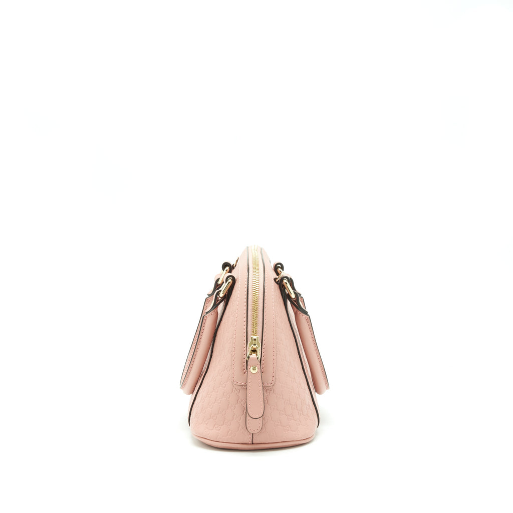 GUCCI TOP HANDLE TOTE BAG LIGHT PINK LGHW