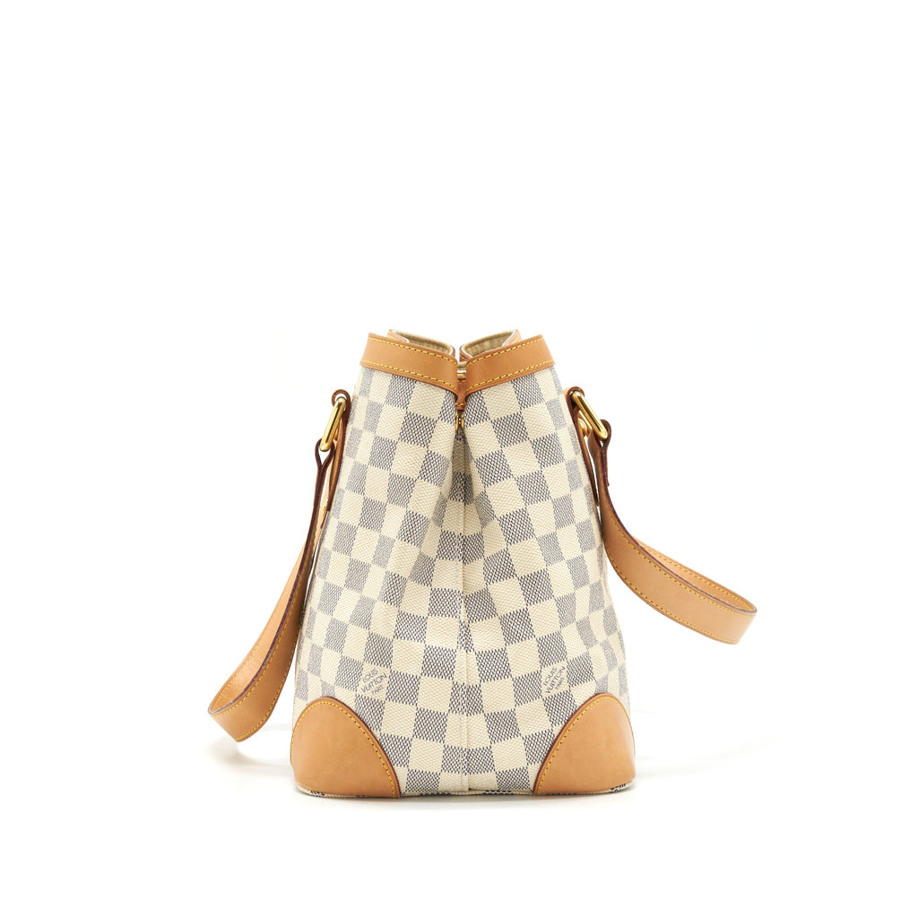 LOUIS VUITTON HAMPSTEAD PM DAMIER AZUR CANVAS GHW