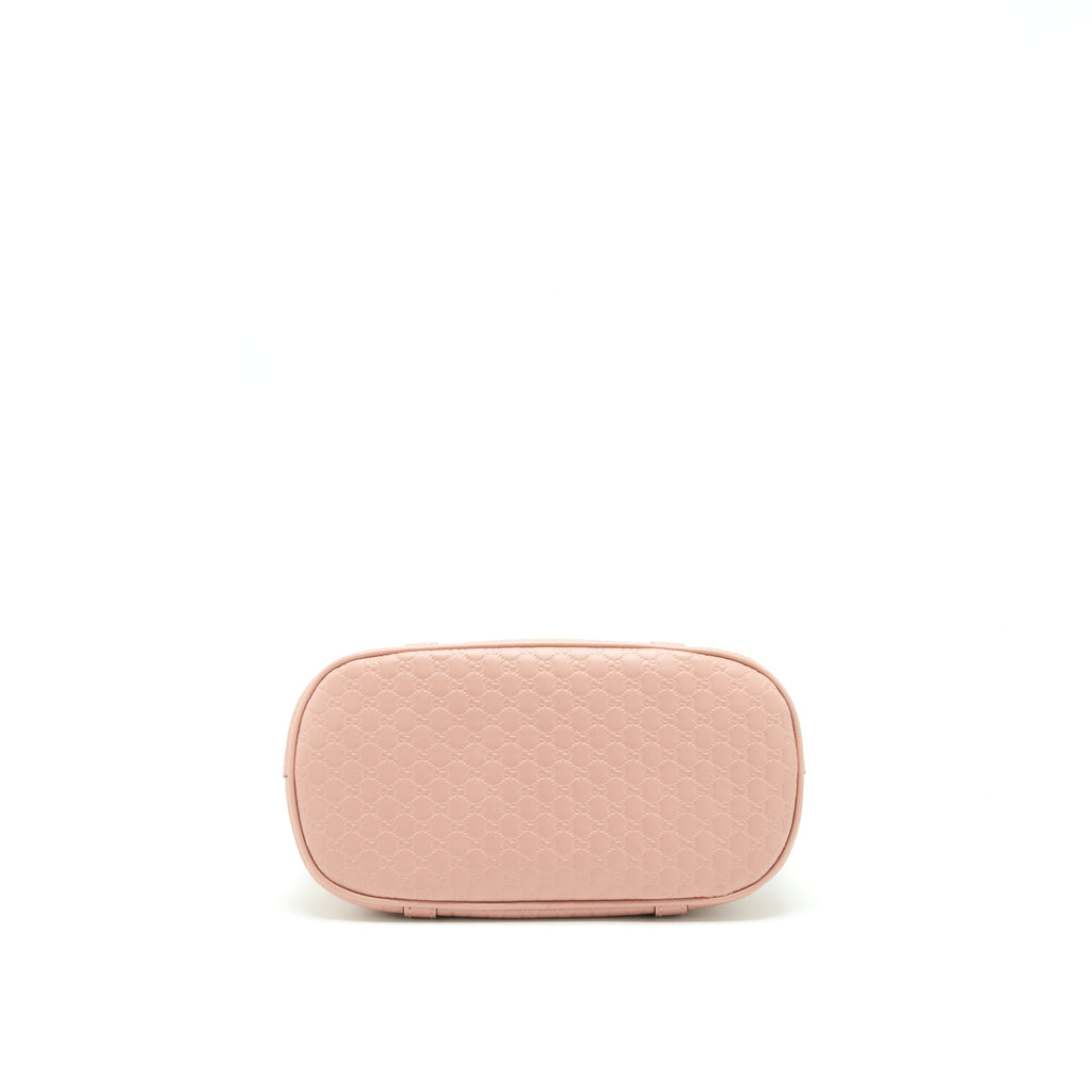 GUCCI TOP HANDLE TOTE BAG LIGHT PINK LGHW
