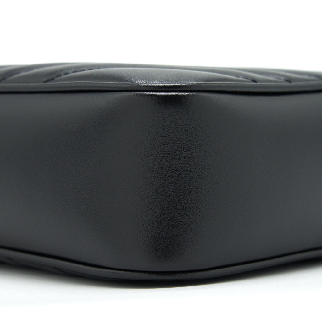 SAINT LAURENT/YSL LOU CAMERA BAG CALFSKIN BLACK GHW