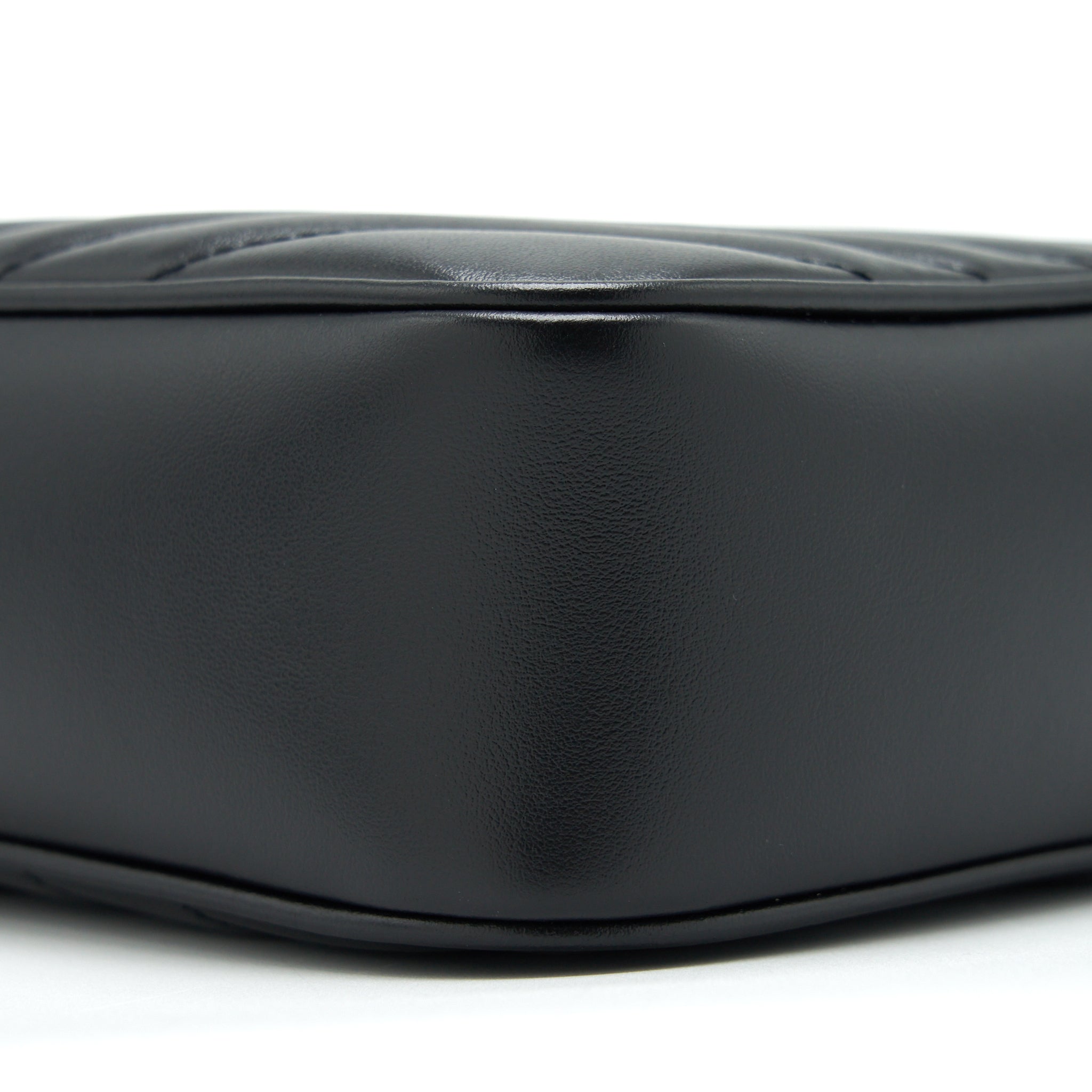 SAINT LAURENT/YSL LOU CAMERA BAG CALFSKIN BLACK GHW