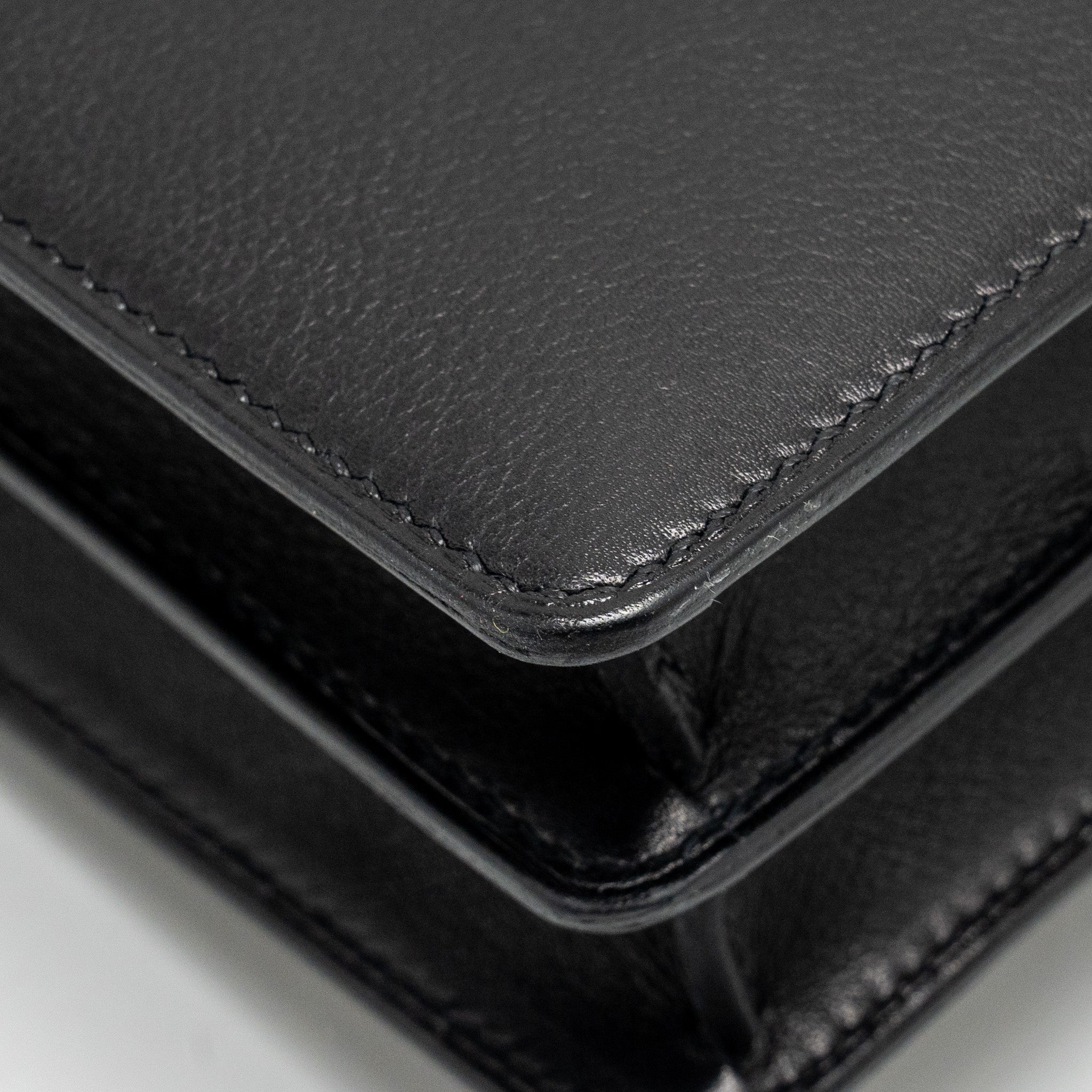 HERMES MINI ROULIS EVERGRAIN BLACK LGHW