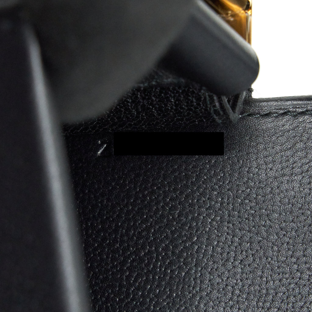 HERMES NEW DRAG 22 BAG BLACK GHW