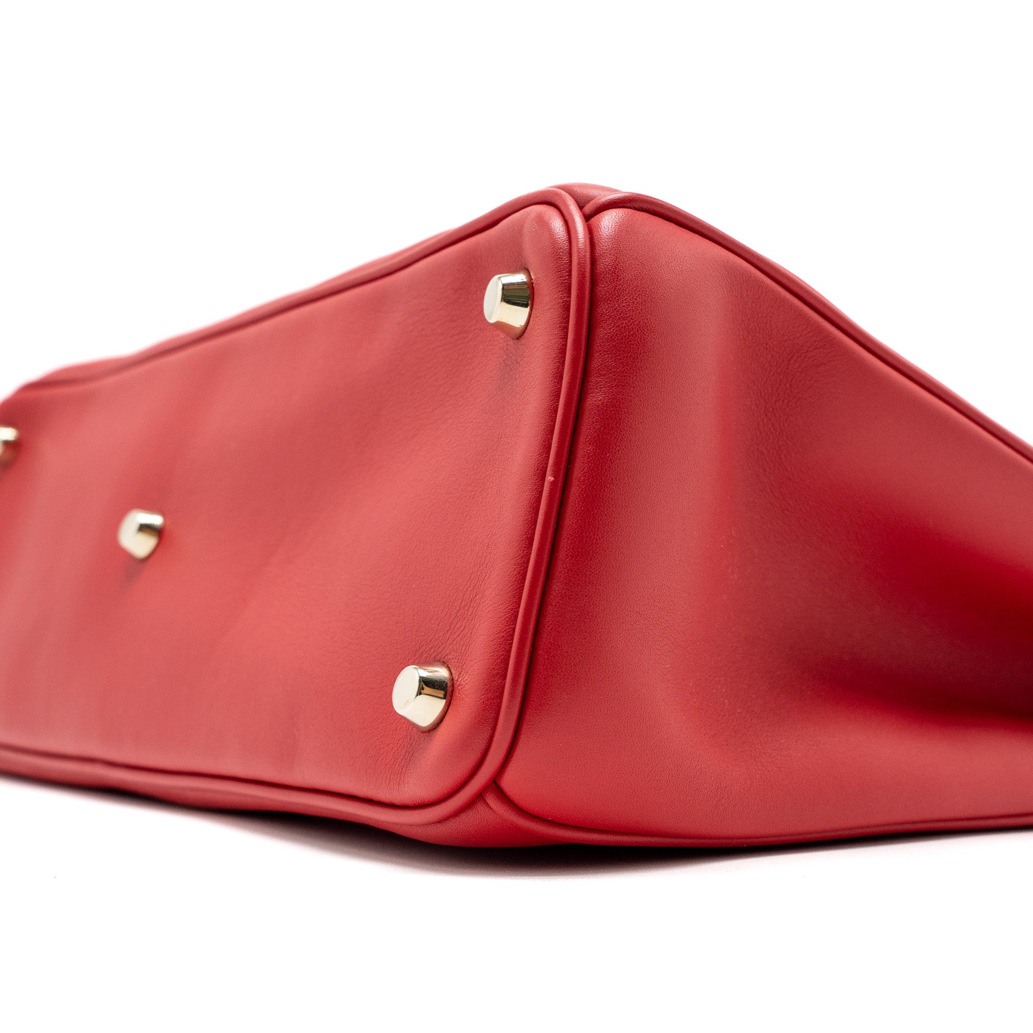 DIOR DIORISSIMO BAG CALFSKIN RED/ PINK LGHW