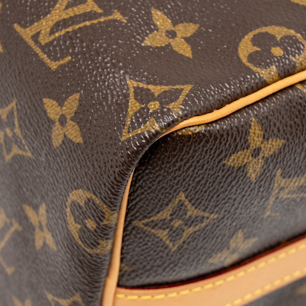 LOUIS VUITTON SPEEDY 25 BANDOULIERE MONOGRAM CANVAS GHW