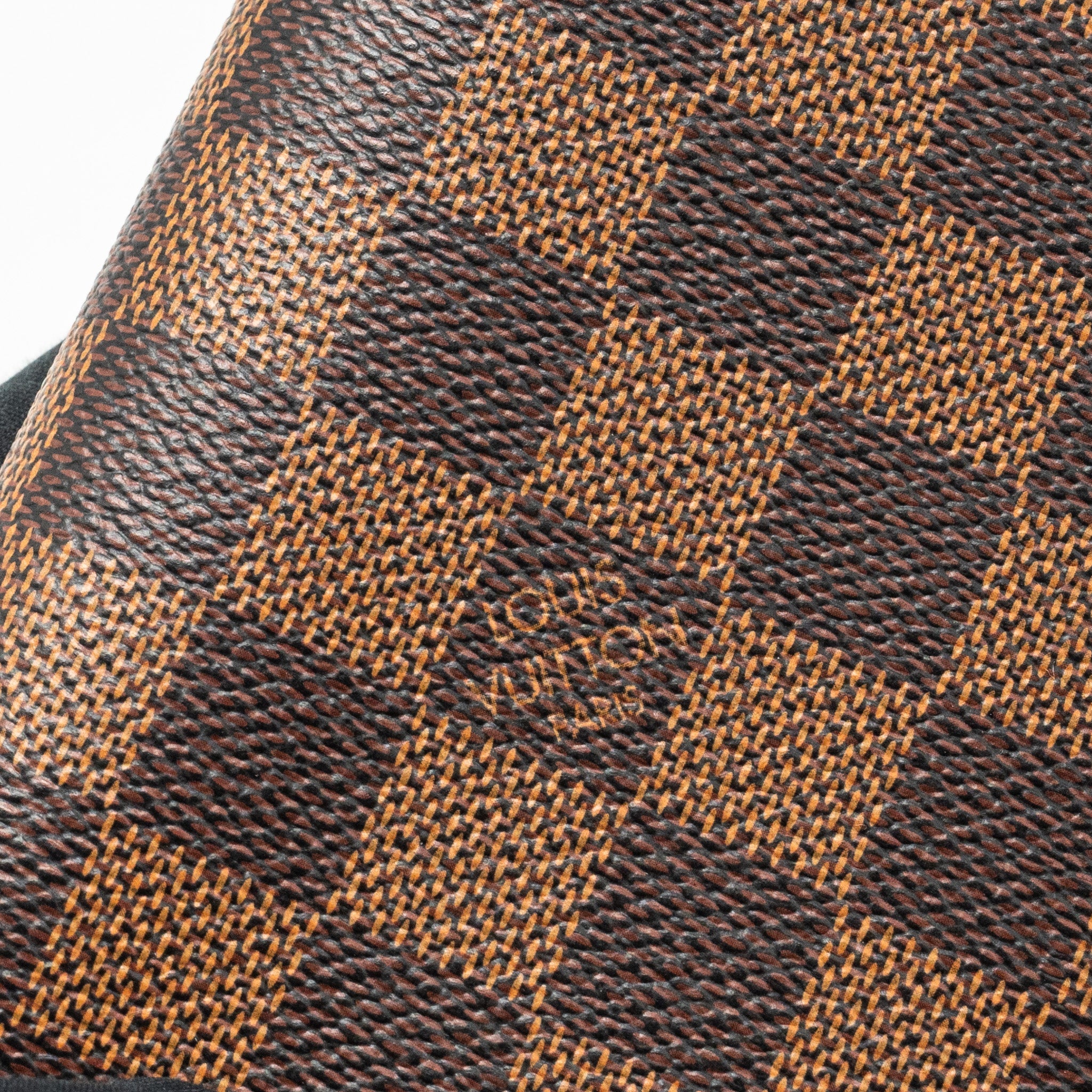 LOUIS VUITTON BRAZZA LONG WALLET DAMIER EBENE CANVAS GHW