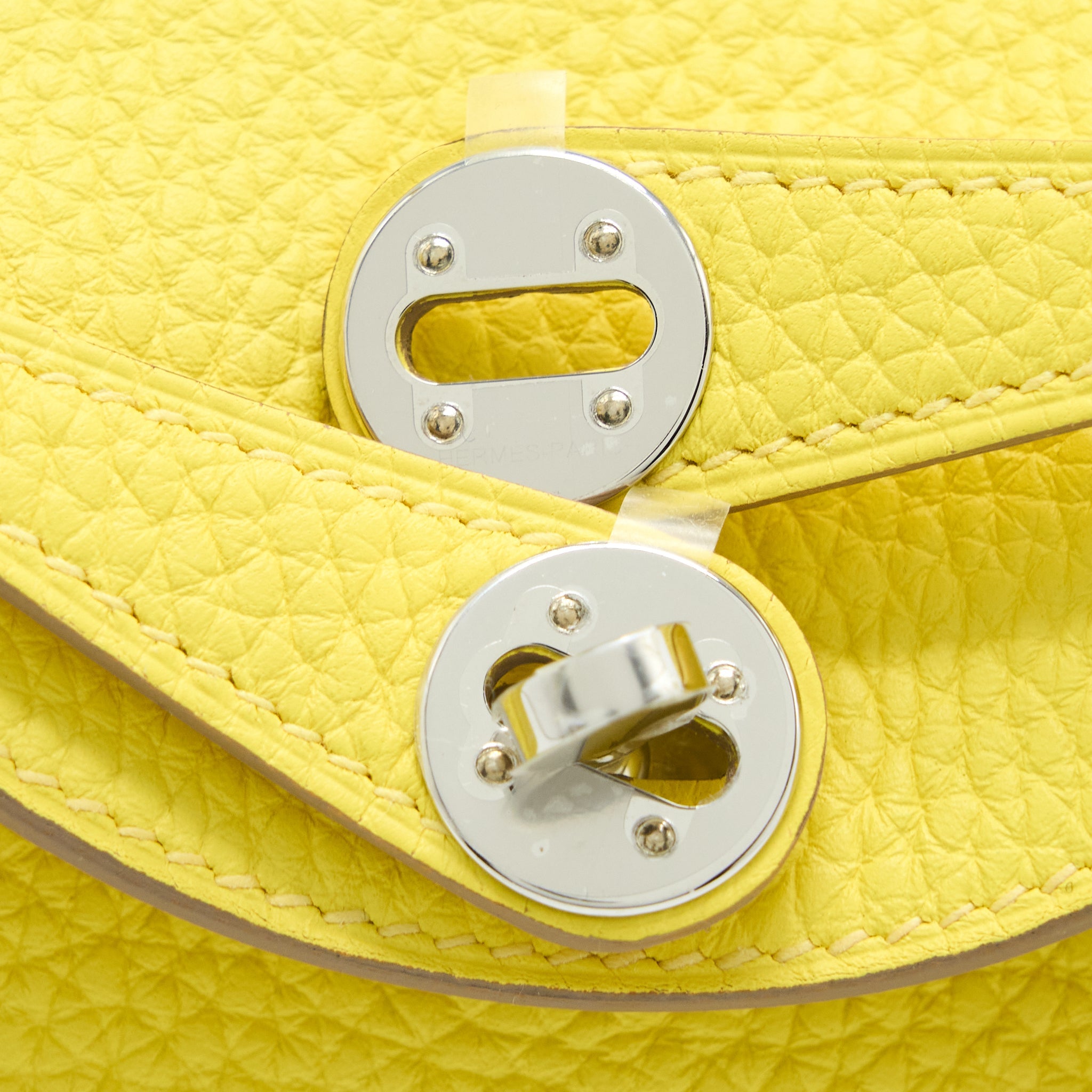 HERMES MINI LINDY CLEMENCE 9R LIME SHW