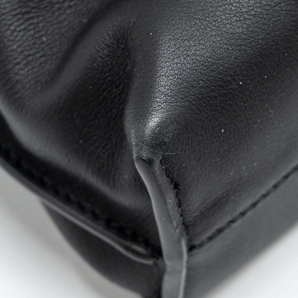 LOEWE FLAMENCO MINI NAPPA CALFSKIN BLACK GHW