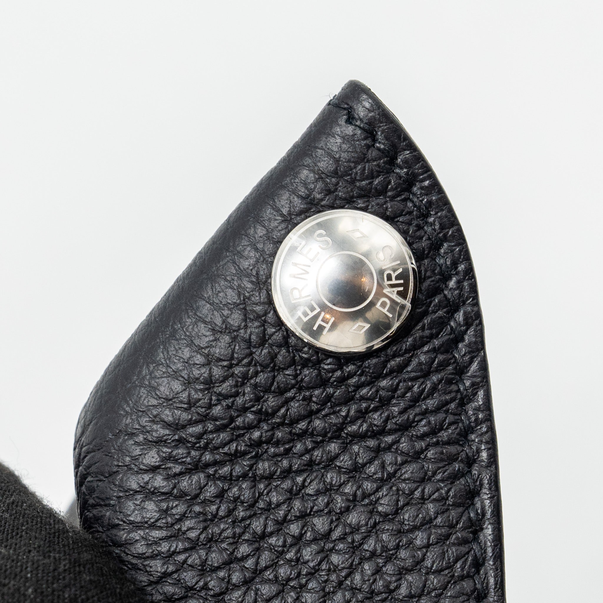 HERMES VIDEPOCHES TOGO BLACK SHW