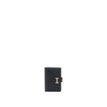 HERMES BEARN CARD HOLDER CHEVRE CHAMKILA BLACK RGHW