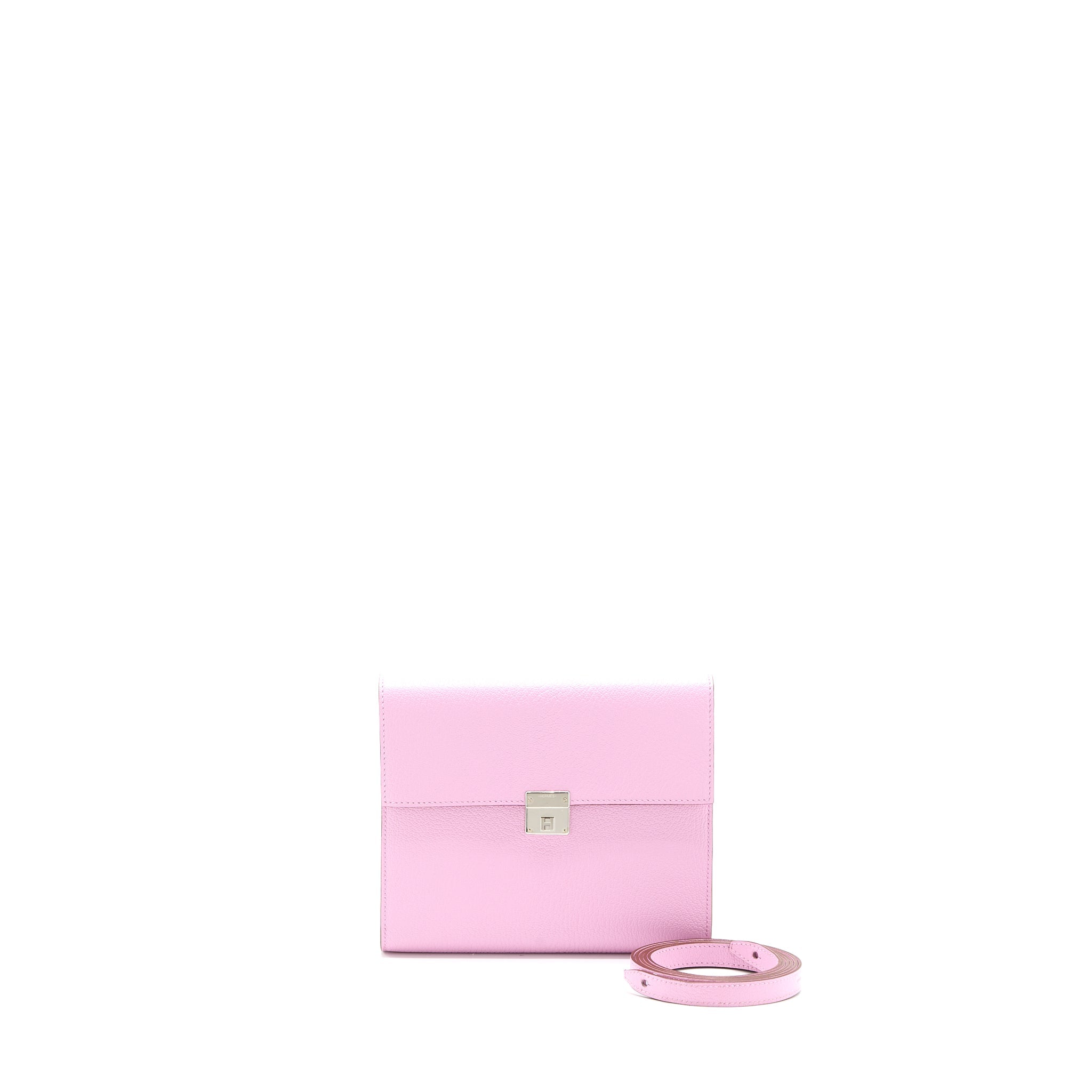 HERMES CLIC 16 WALLET MYSORE X9 MAUVE SYLVESTRE SHW