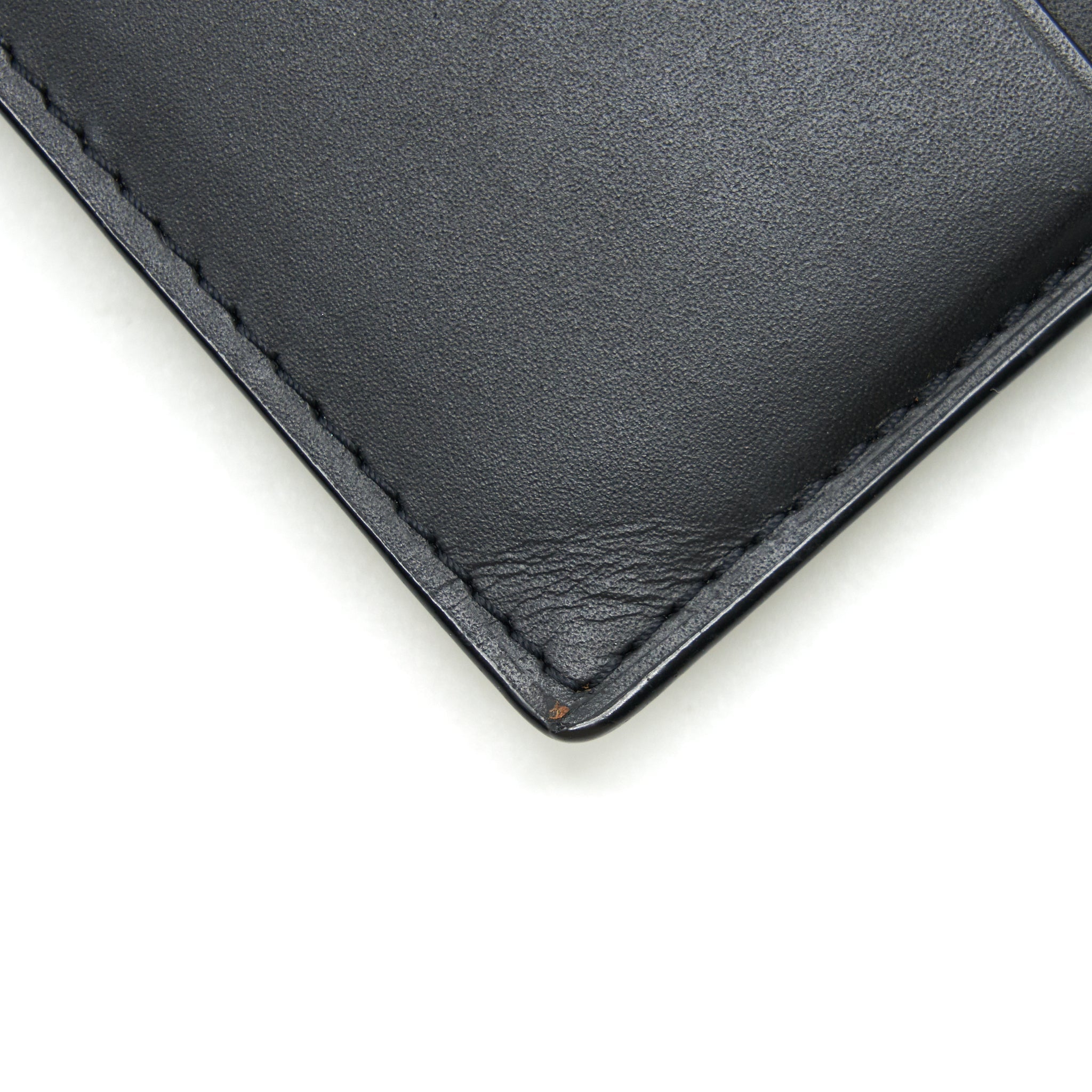 GOYARD RICHELIEU WALLET GOYARDINE IN BLACK CANVAS