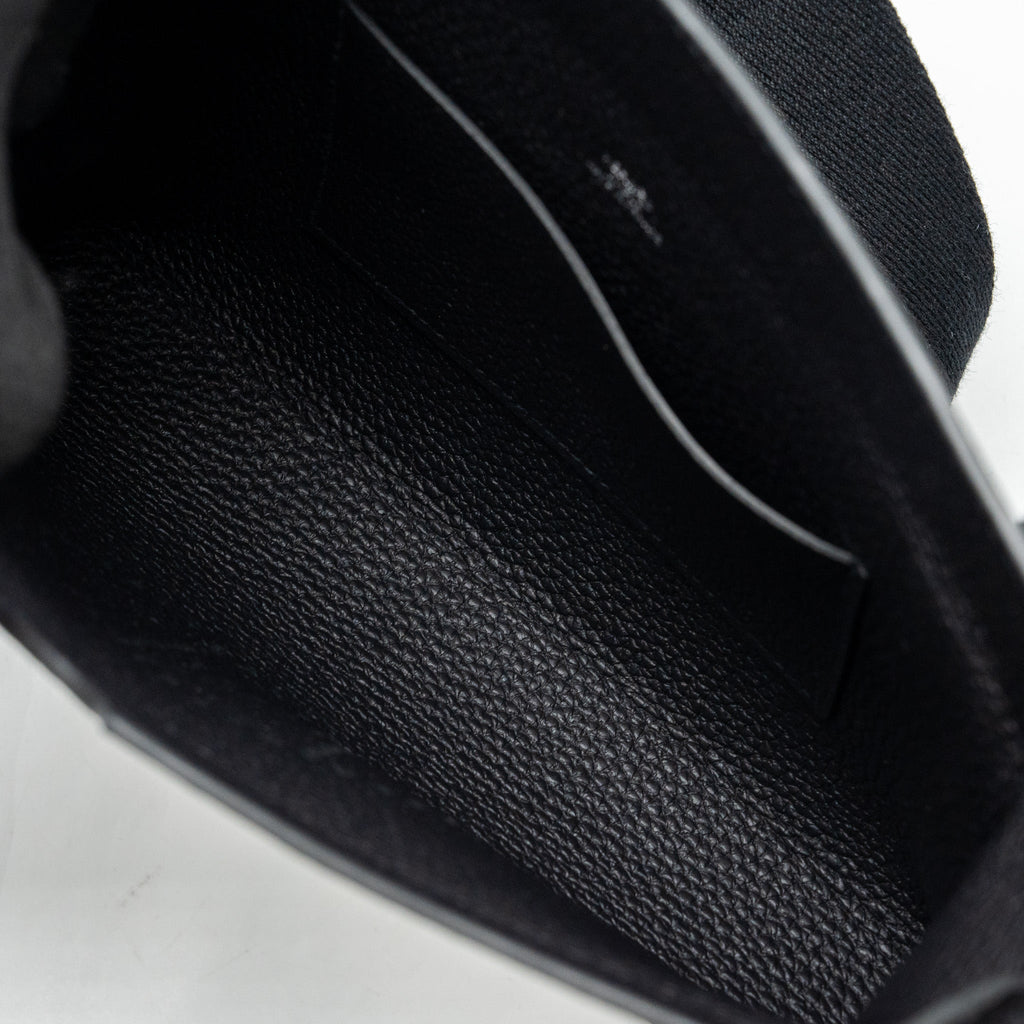 HERMES VIDEPOCHES TOGO BLACK SHW