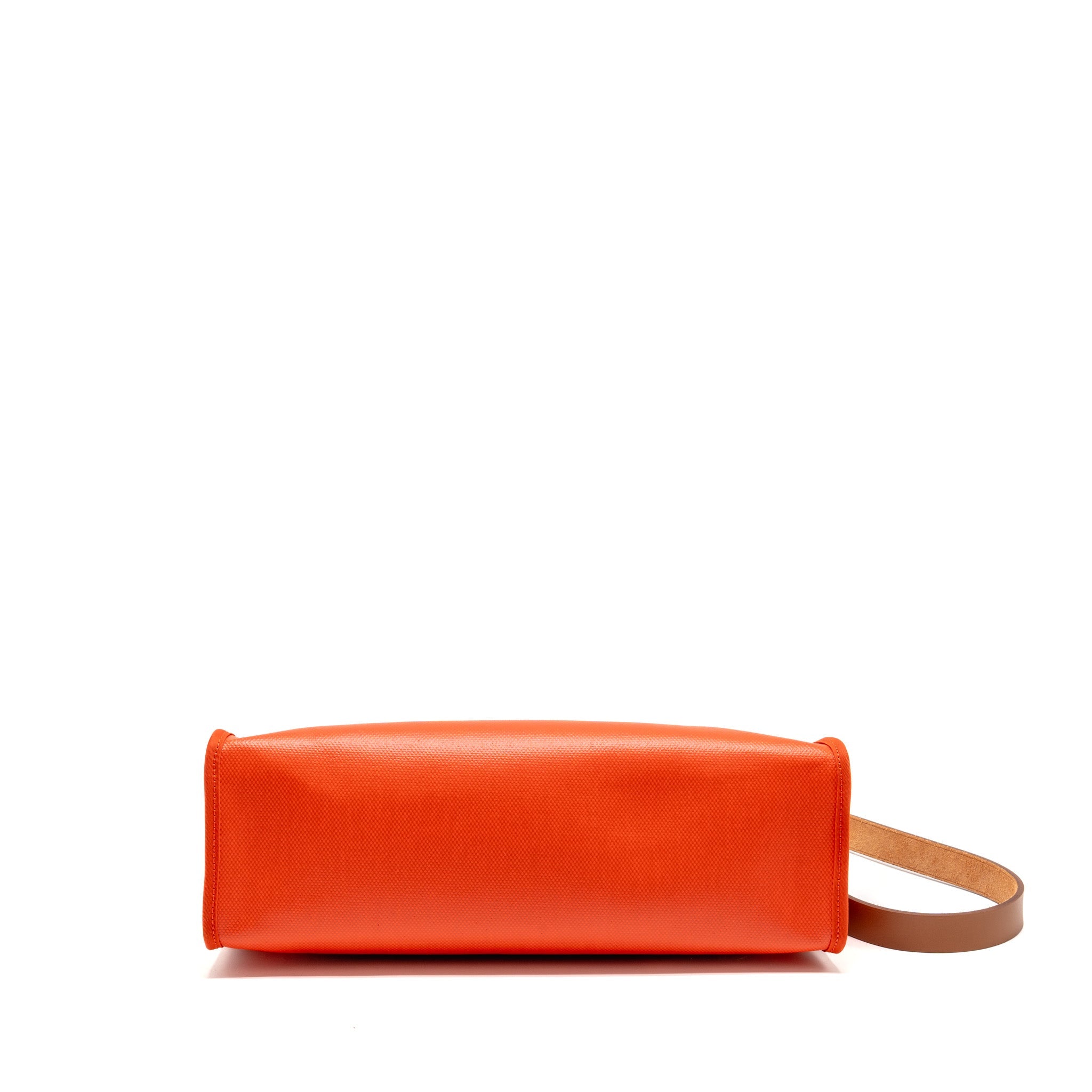 HERMES HERBAG31 ZIP BAG TOILE H BERLINE CANVAS / HUNTER CAPUCINE-ECRU-BEIGE / FAUVE SHW