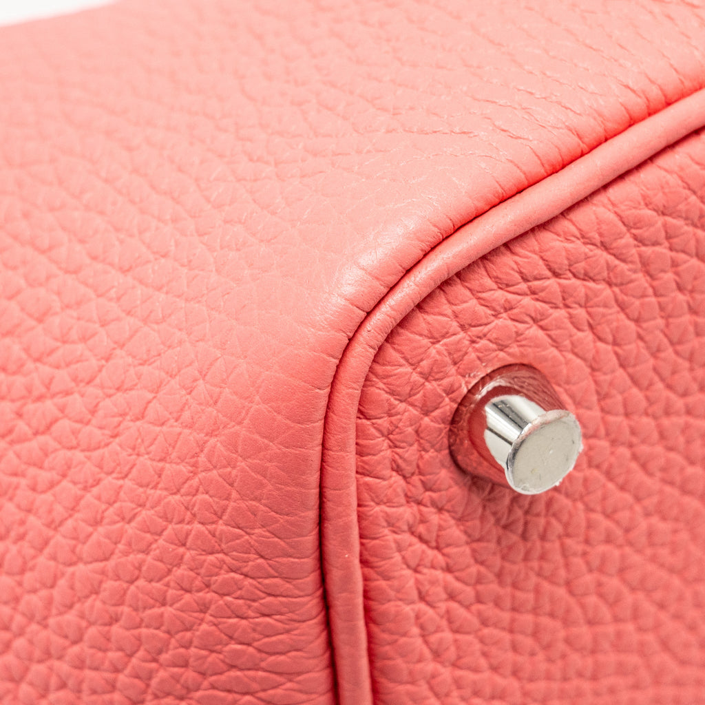 HERMES PICOTIN 18 LOCK BAG CLEMENCE 8W ROSE AZALEE SHW