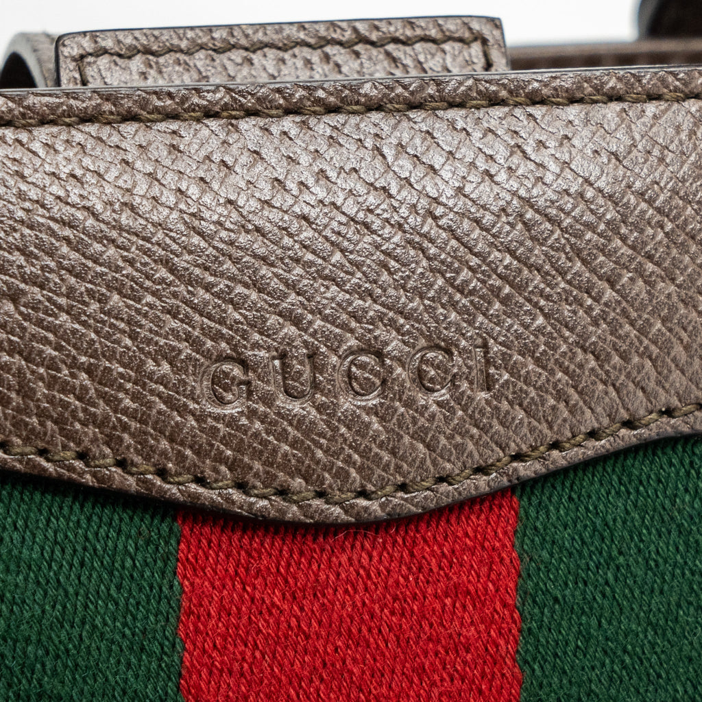 GUCCI TOP HANDLE TOTE BAG CALFSKIN DARK BROWN GHW