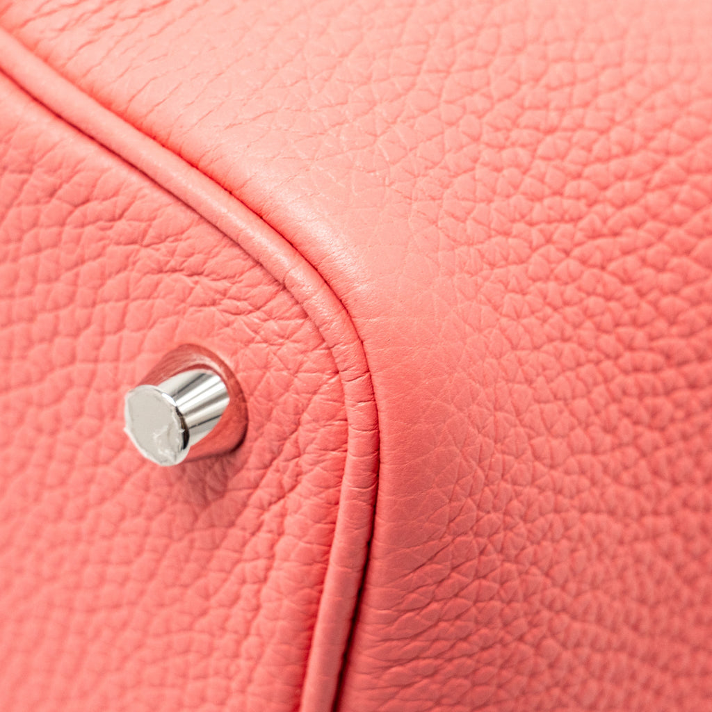 HERMES PICOTIN 18 LOCK BAG CLEMENCE 8W ROSE AZALEE SHW