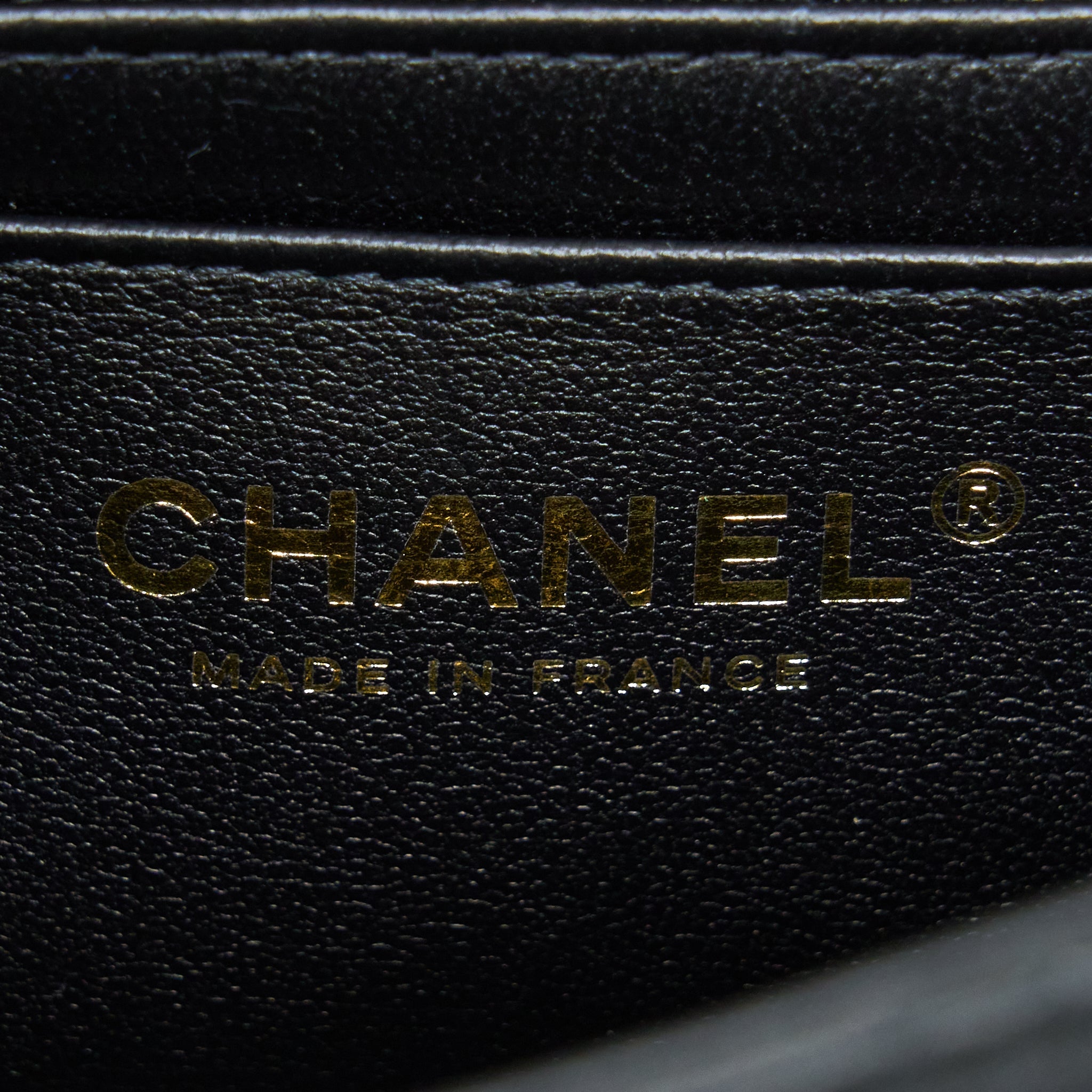 CHANEL TOP HANDLE MINI RECTANGULAR FLAP BAG LAMBSKIN BLACK LGHW (MICROCHIP)