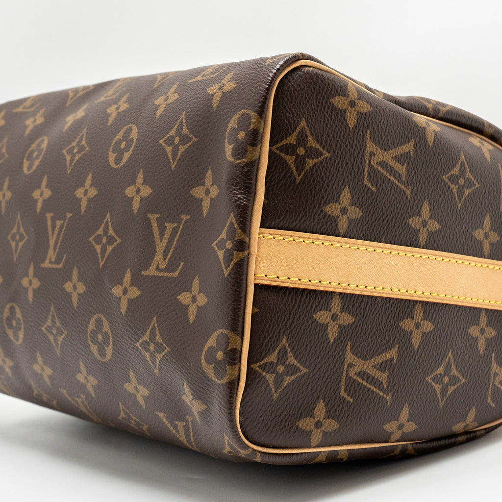 LOUIS VUITTON SPEEDY BANDOULIERE 25 MONOGRAM CANVAS GHW