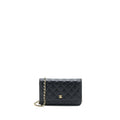 CHANEL CLASSIC WALLET ON CHAIN CAVIAR BLACK GHW (MICROCHIP)