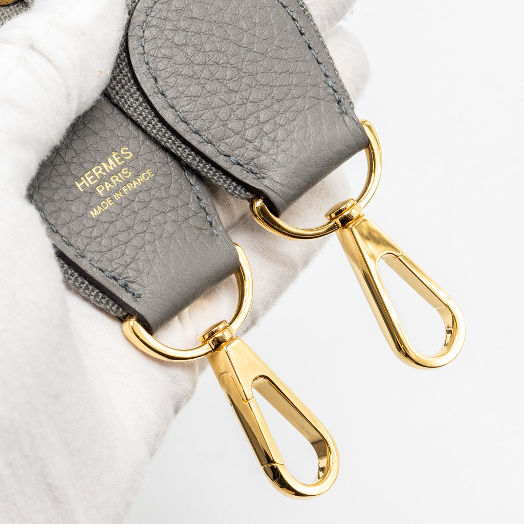 HERMES EVELYN 29 CLEMENCE GRIS MEYER GHW