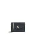 LOUIS VUITTON MYLOCKME CHAIN POCHETTE CALFSKIN BLACK SHW