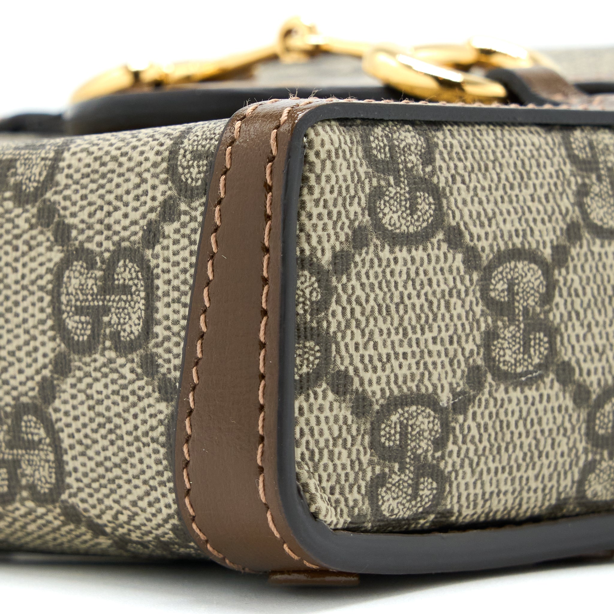 GUCCI HORSEBIT 1955 MINI BAG GG SUPREME GHW