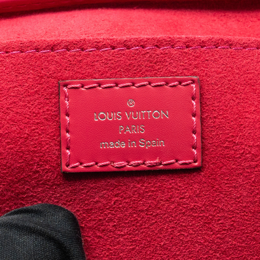 LOUIS VUITTON PETIT SAC PLAT EPI ROSE PONDICHERRY SHW