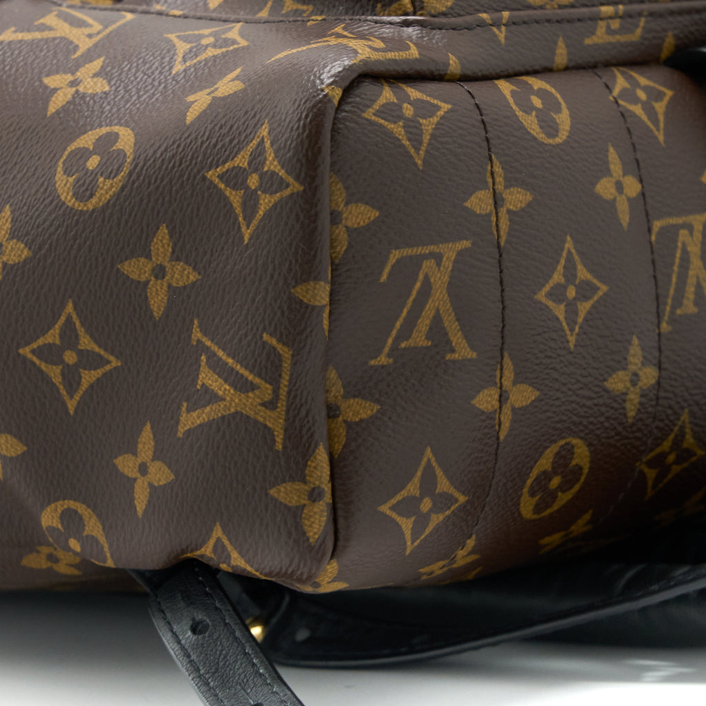 LOUIS VUITTON PALM SPRING BACKPACK MM MONOGRAM CANVAS GHW