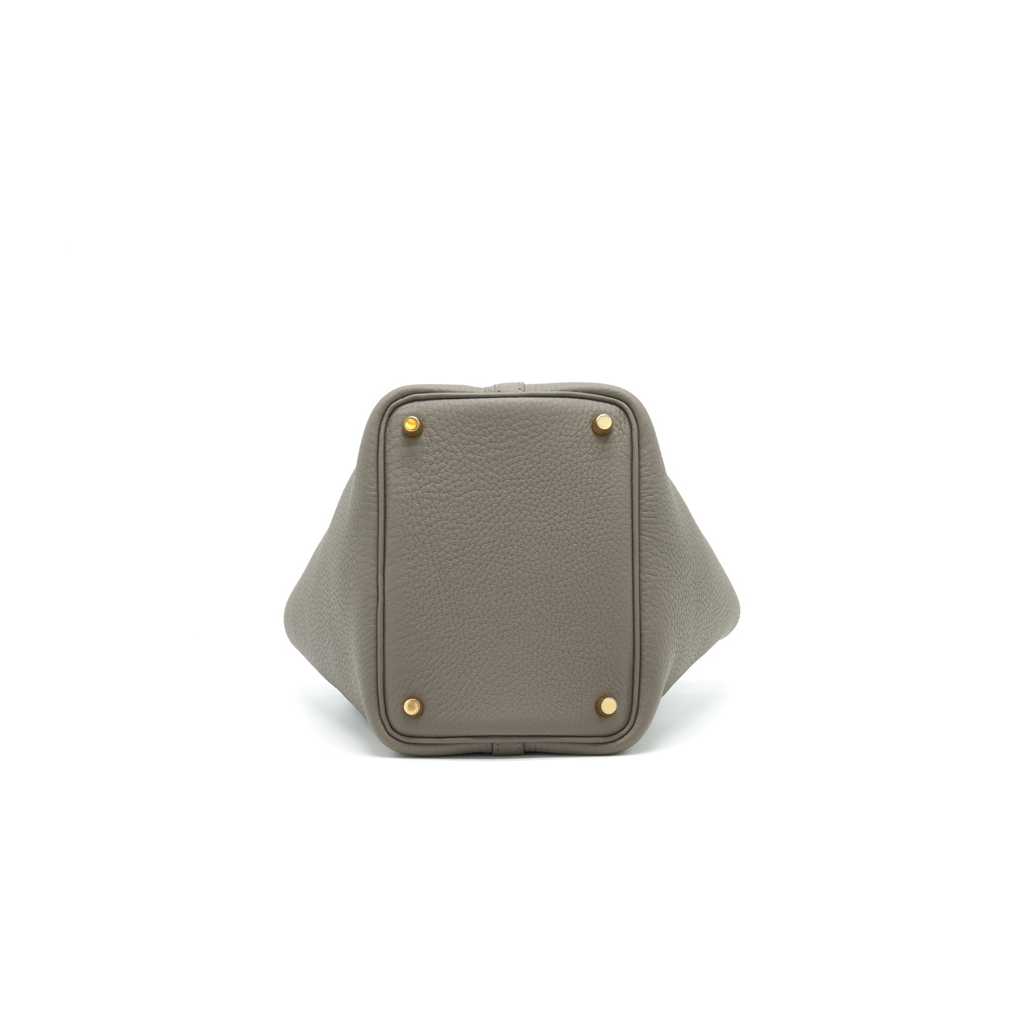 HERMES PICOTIN 18 GRIS ETAIN GHW