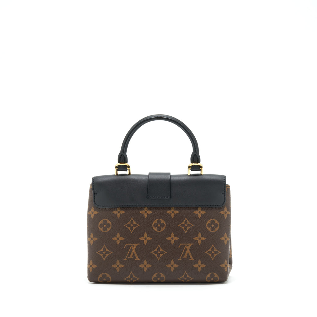 LOUIS VUITTON LOCKY BB MONOGRAM CANVAS/ BLACK GHW