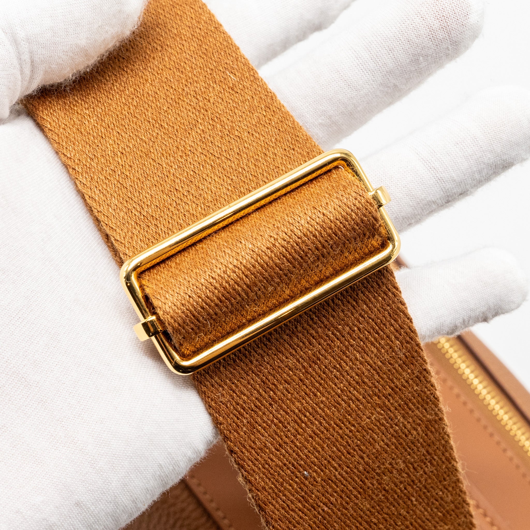 HERMES EMILE 30 BAG TOGO/SWIFT GOLD GHW