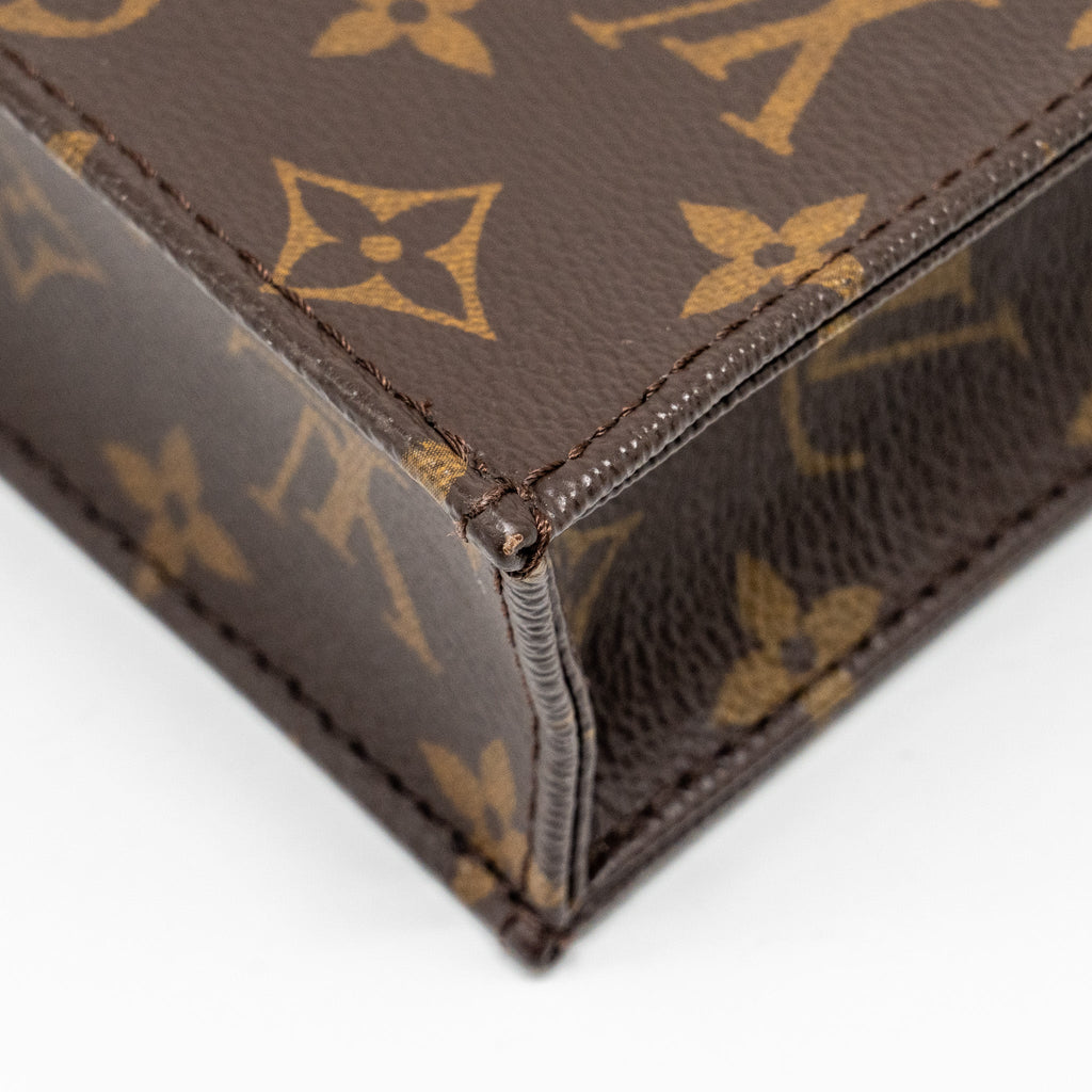 LOUIS VUITTON PETIT SAC PLAT MONOGRAM CANVAS GHW