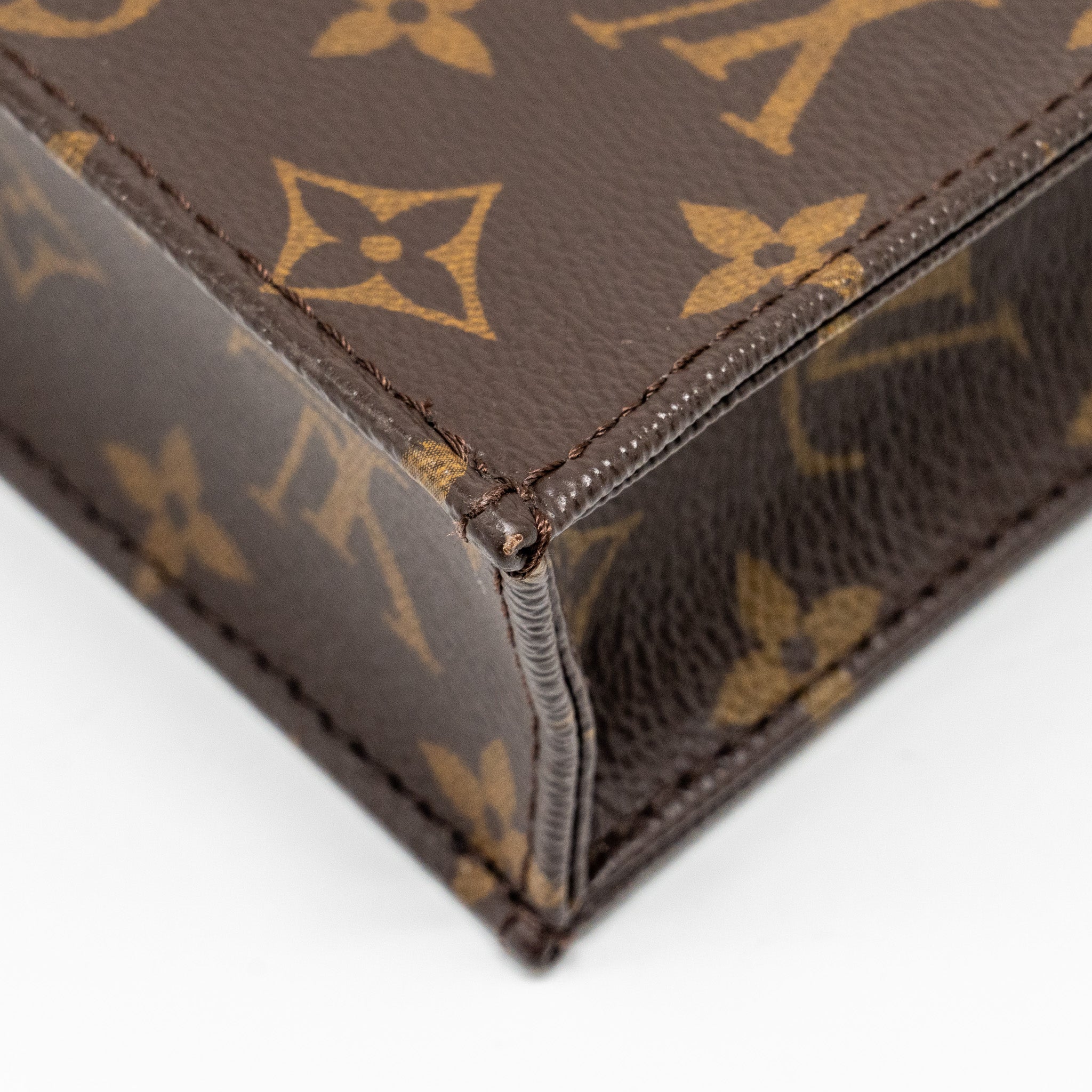LOUIS VUITTON PETIT SAC PLAT MONOGRAM CANVAS GHW