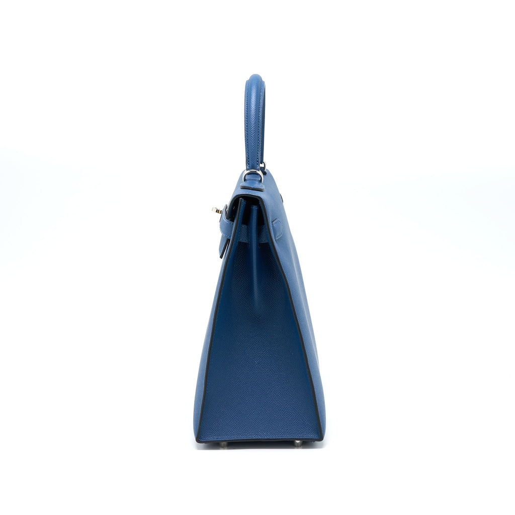 HERMES KELLY 35 EPSOM S4 DEEP BLUE SHW