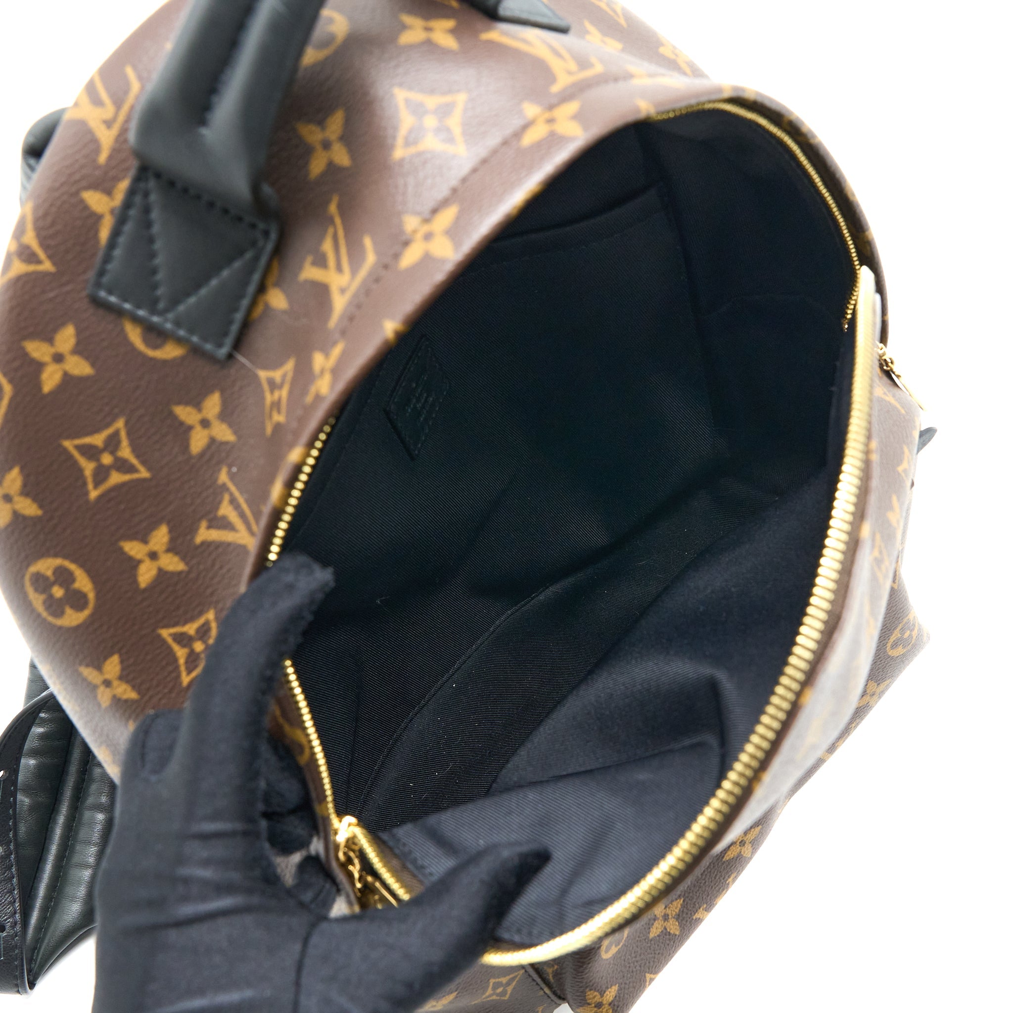 LOUIS VUITTON PALM SPRING BACKPACK MM MONOGRAM CANVAS GHW
