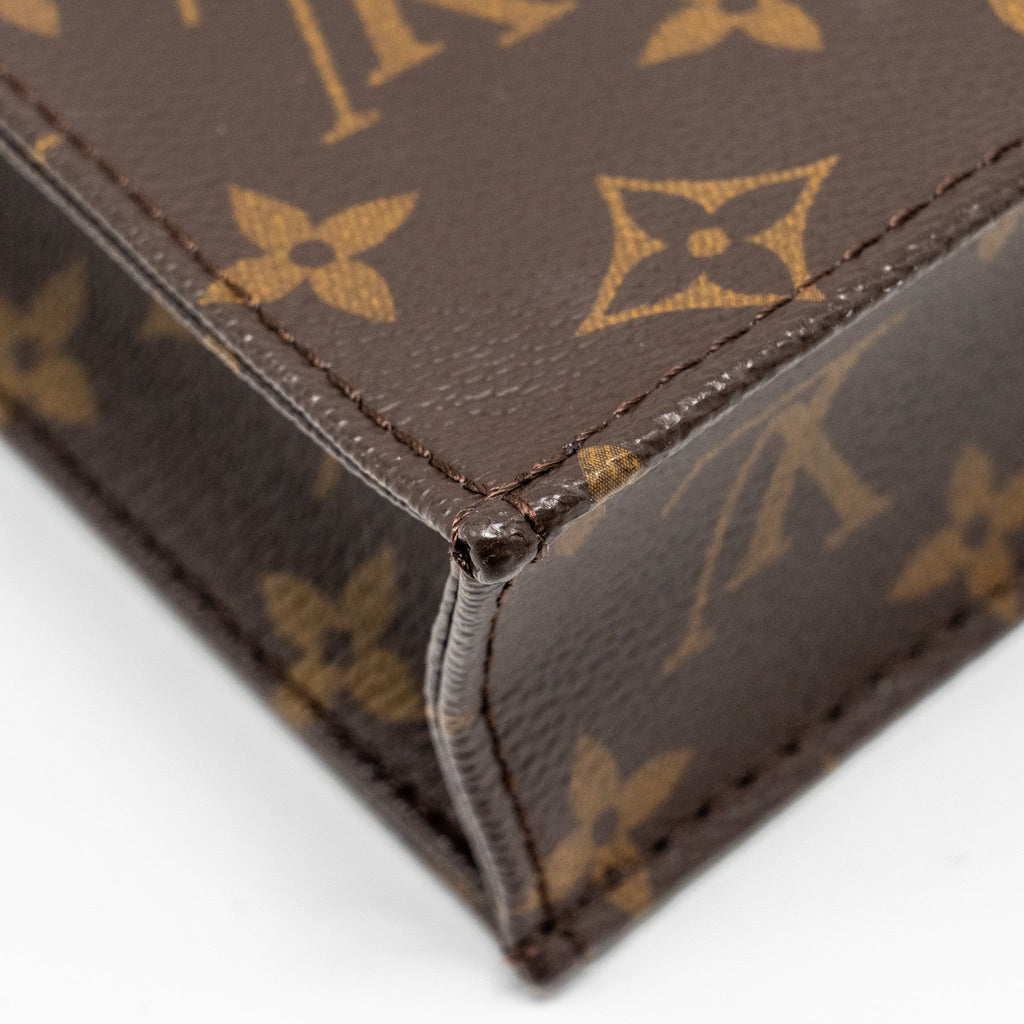 LOUIS VUITTON PETIT SAC PLAT MONOGRAM CANVAS GHW