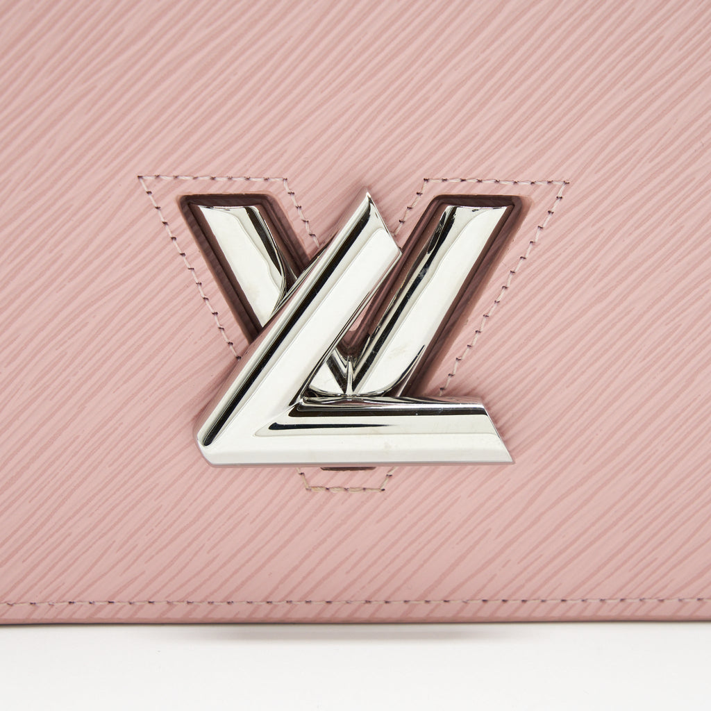 LOUIS VUITTON TWIST WALLET ON CHAIN EPI PINK SHW