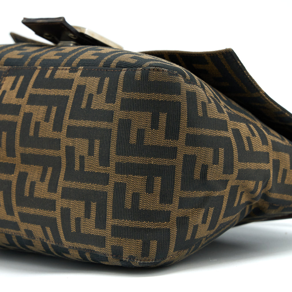 FENDI VINTAGE BAGUETTE BAG FF JACQUARD FABRIC SHW